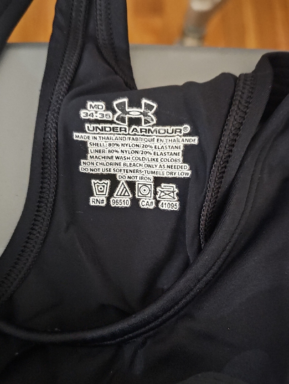 7 Work Out Crop Tops Nike,under Armour,everlast,avia,champion - Picture 3 of 13